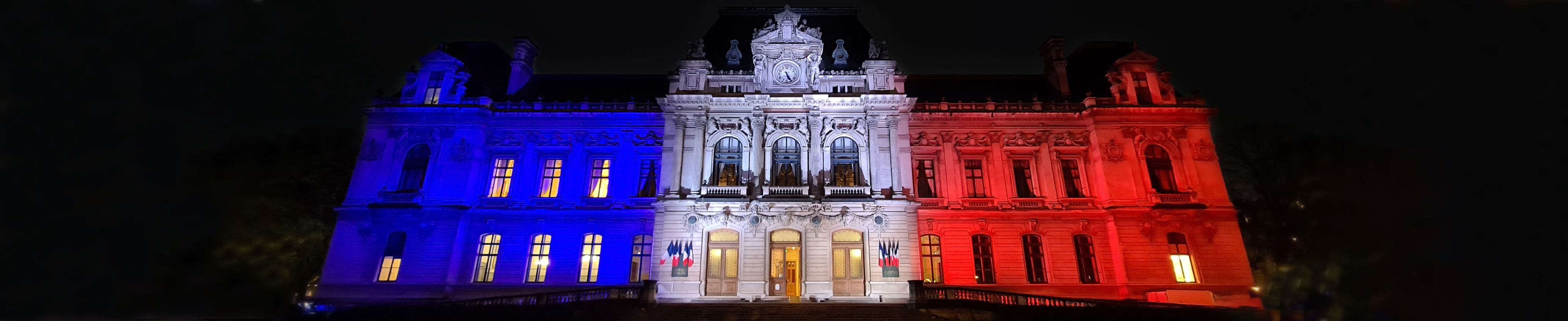 Eclairage département du Rhône pour la fête des lumières